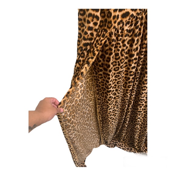 Brand New Plus Size Leopard Print Dress Size 4XL‎ - Picture 9 of 14